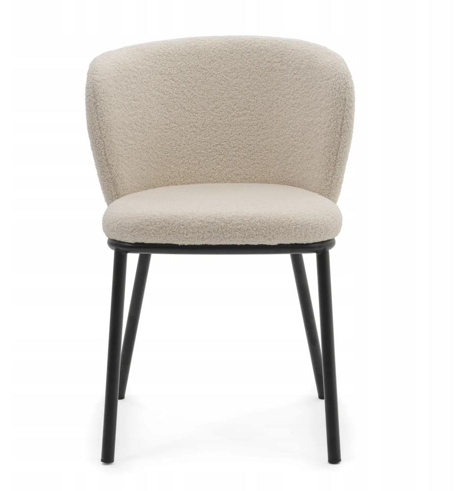 Home Design Modernus "boucle" audinio krėslas "bari" - elegantiškas ir patogus