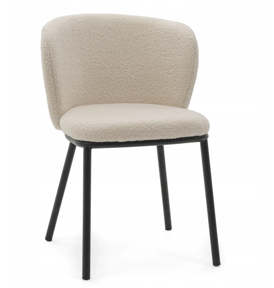 Home Design Modernus "boucle" audinio krėslas "bari" - elegantiškas ir patogus