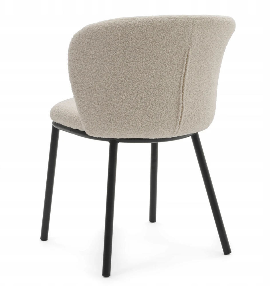 Home Design Modernus "boucle" audinio krėslas "bari" - elegantiškas ir patogus