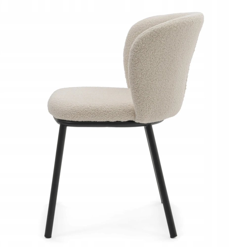 Home Design Modernus "boucle" audinio krėslas "bari" - elegantiškas ir patogus