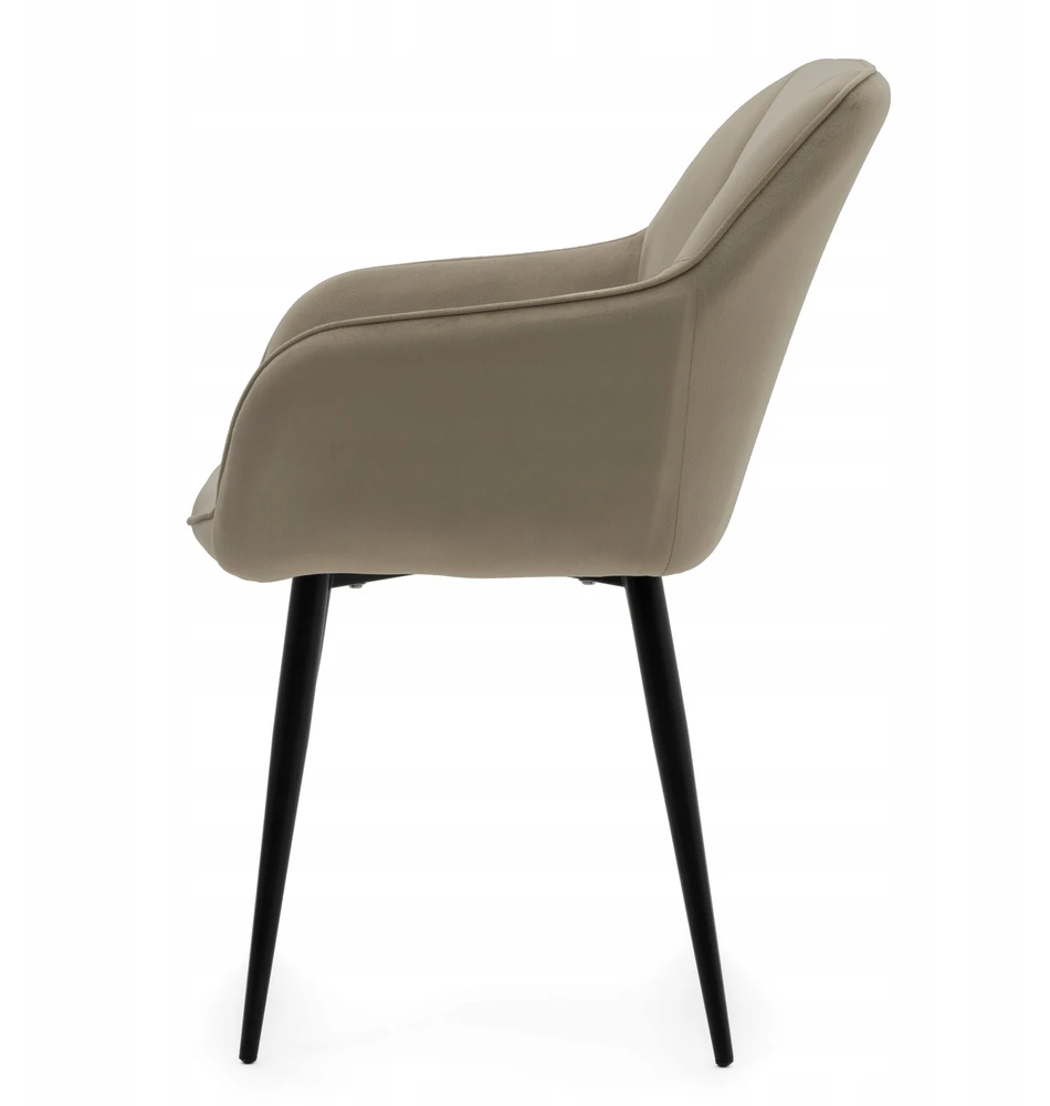 Home Design VELIŪRO AKOMINIO MINŠTĖ KĖDĖ SVETAINEI, VALGOMAI, MODERNAUS GLAMURAS