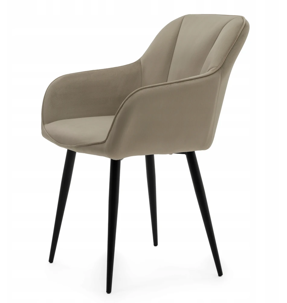 Home Design VELIŪRO AKOMINIO MINŠTĖ KĖDĖ SVETAINEI, VALGOMAI, MODERNAUS GLAMURAS