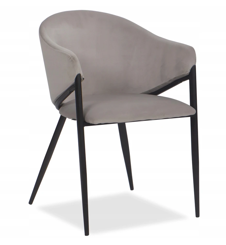 Home Design VELIŪRO AKOMINIO MINŠTĖ KĖDĖ SVETAINEI, VALGOMAI, MODERNAUS GLAMURAS