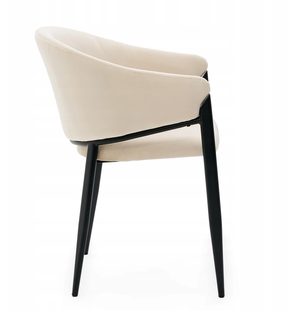 Home Design VELIŪRO AKOMINIO MINŠTĖ KĖDĖ SVETAINEI, VALGOMAI, MODERNAUS GLAMURAS