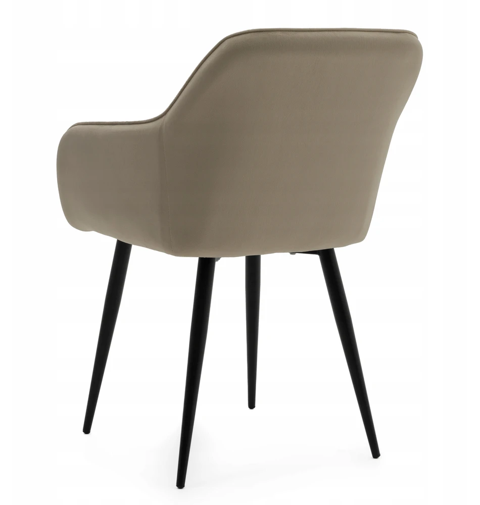 Home Design VELIŪRO AKOMINIO MINŠTĖ KĖDĖ SVETAINEI, VALGOMAI, MODERNAUS GLAMURAS