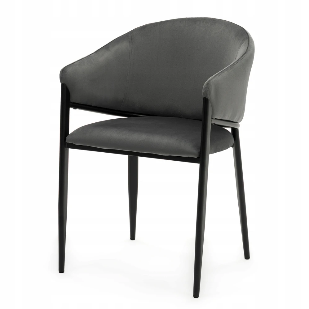 Home Design VELIŪRO AKOMINIO MINŠTĖ KĖDĖ SVETAINEI, VALGOMAI, MODERNAUS GLAMURAS