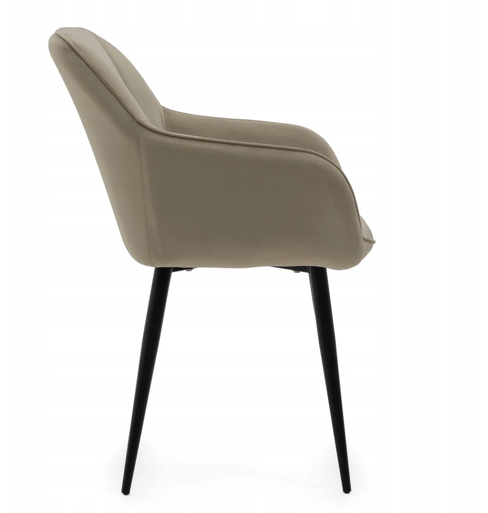Home Design VELIŪRO AKOMINIO MINŠTĖ KĖDĖ SVETAINEI, VALGOMAI, MODERNAUS GLAMURAS