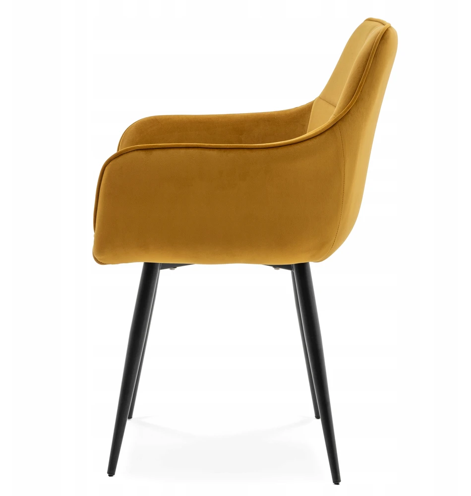 Home Design VELIŪRO AKOMINIO MINŠTĖ KĖDĖ SVETAINEI, VALGOMAI, MODERNAUS GLAMURAS