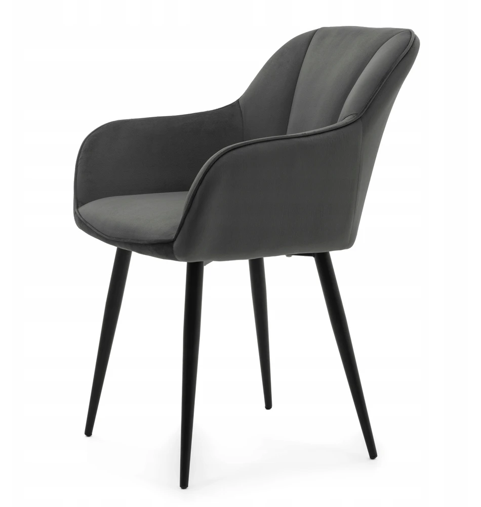 Home Design VELIŪRO AKOMINIO MINŠTĖ KĖDĖ SVETAINEI, VALGOMAI, MODERNAUS GLAMURAS