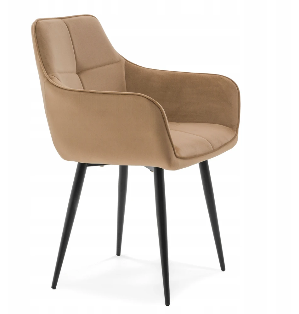 Home Design VELIŪRO AKOMINIO MINŠTĖ KĖDĖ SVETAINEI, VALGOMAI, MODERNAUS GLAMURAS
