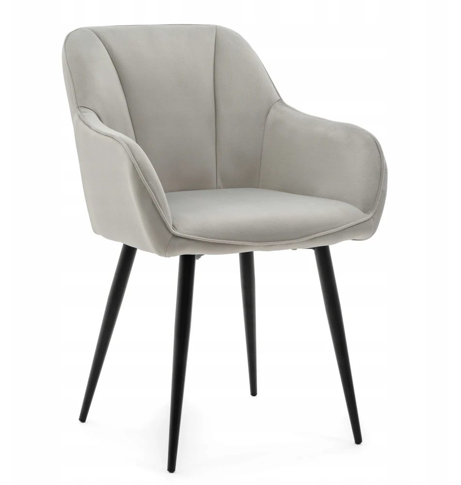 Home Design VELIŪRO AKOMINIO MINŠTĖ KĖDĖ SVETAINEI, VALGOMAI, MODERNAUS GLAMURAS