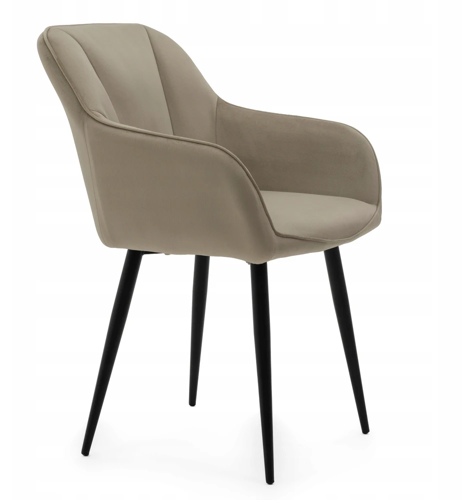 Home Design VELIŪRO AKOMINIO MINŠTĖ KĖDĖ SVETAINEI, VALGOMAI, MODERNAUS GLAMURAS