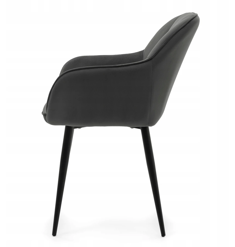 Home Design VELIŪRO AKOMINIO MINŠTĖ KĖDĖ SVETAINEI, VALGOMAI, MODERNAUS GLAMURAS