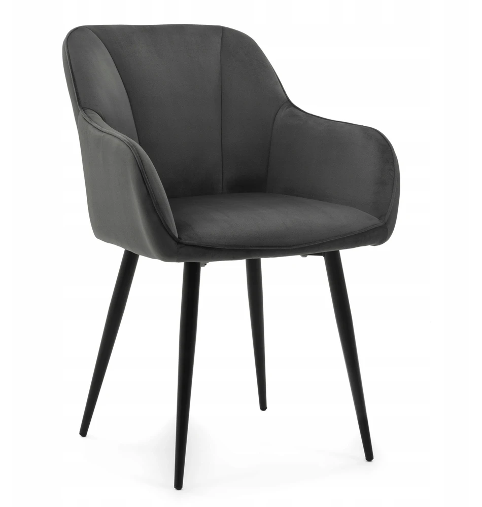 Home Design VELIŪRO AKOMINIO MINŠTĖ KĖDĖ SVETAINEI, VALGOMAI, MODERNAUS GLAMURAS