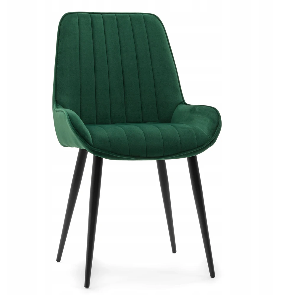 Home Design VELUR MINKŠTA KĖDĖ VALGOMUI, ŽALIAS GLAMURAS, MODERNUS