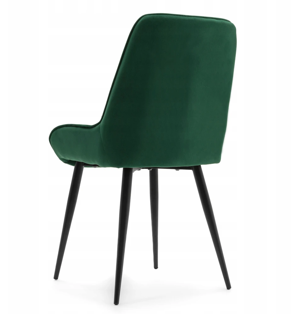 Home Design VELUR MINKŠTA KĖDĖ VALGOMUI, ŽALIAS GLAMURAS, MODERNUS