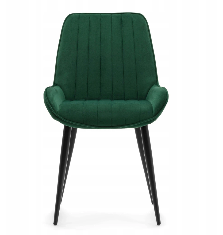 Home Design VELUR MINKŠTA KĖDĖ VALGOMUI, ŽALIAS GLAMURAS, MODERNUS