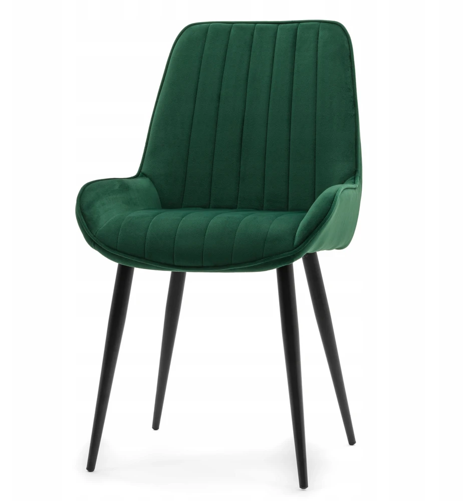 Home Design VELUR MINKŠTA KĖDĖ VALGOMUI, ŽALIAS GLAMURAS, MODERNUS