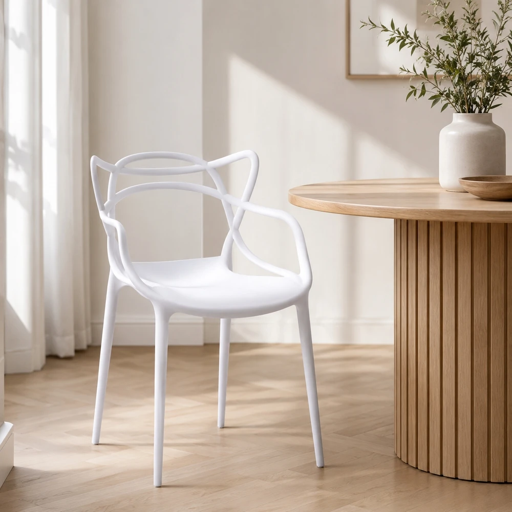 Modernhome Home Select Krzesło Belluno nowoczesne ażurowe balta