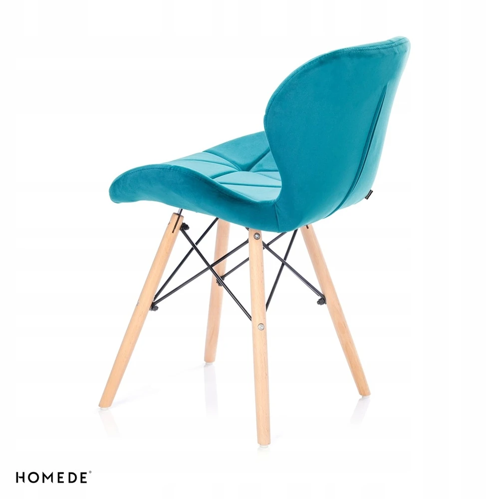 Homede STYLOWE Kėdė TAPICEROWANE DO SALONU BIURA JADALNI WELUROWE LOFT VINTAGE