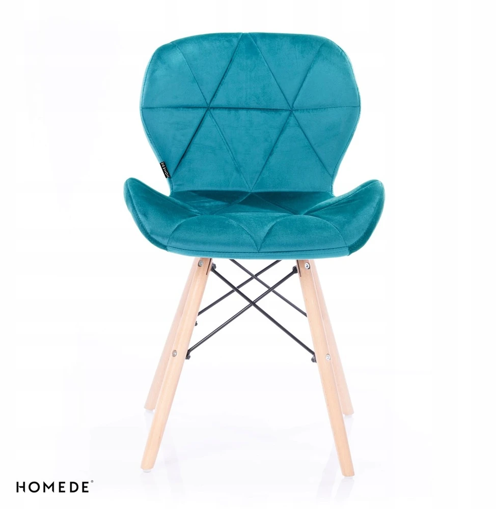Homede STYLOWE Kėdė TAPICEROWANE DO SALONU BIURA JADALNI WELUROWE LOFT VINTAGE