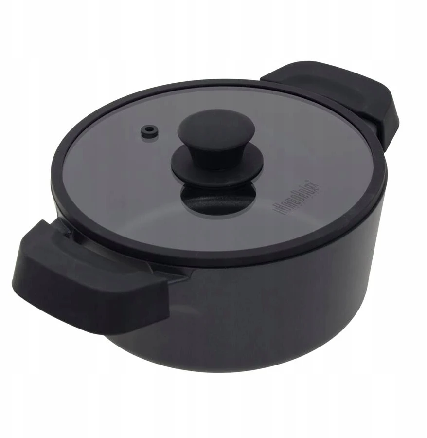 Homedelux PUODAS 20 CM SU DANGIU INDUKCINIŲ DUJŲ GREBLON C3 SILIKONINIAI DANGALAI 2,3L