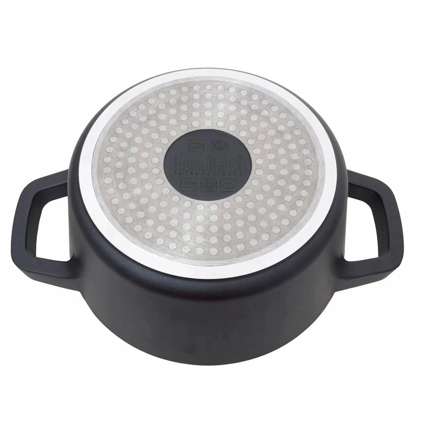 Homedelux PUODAS 20 CM SU DANGIU INDUKCINIŲ DUJŲ GREBLON C3 SILIKONINIAI DANGALAI 2,3L