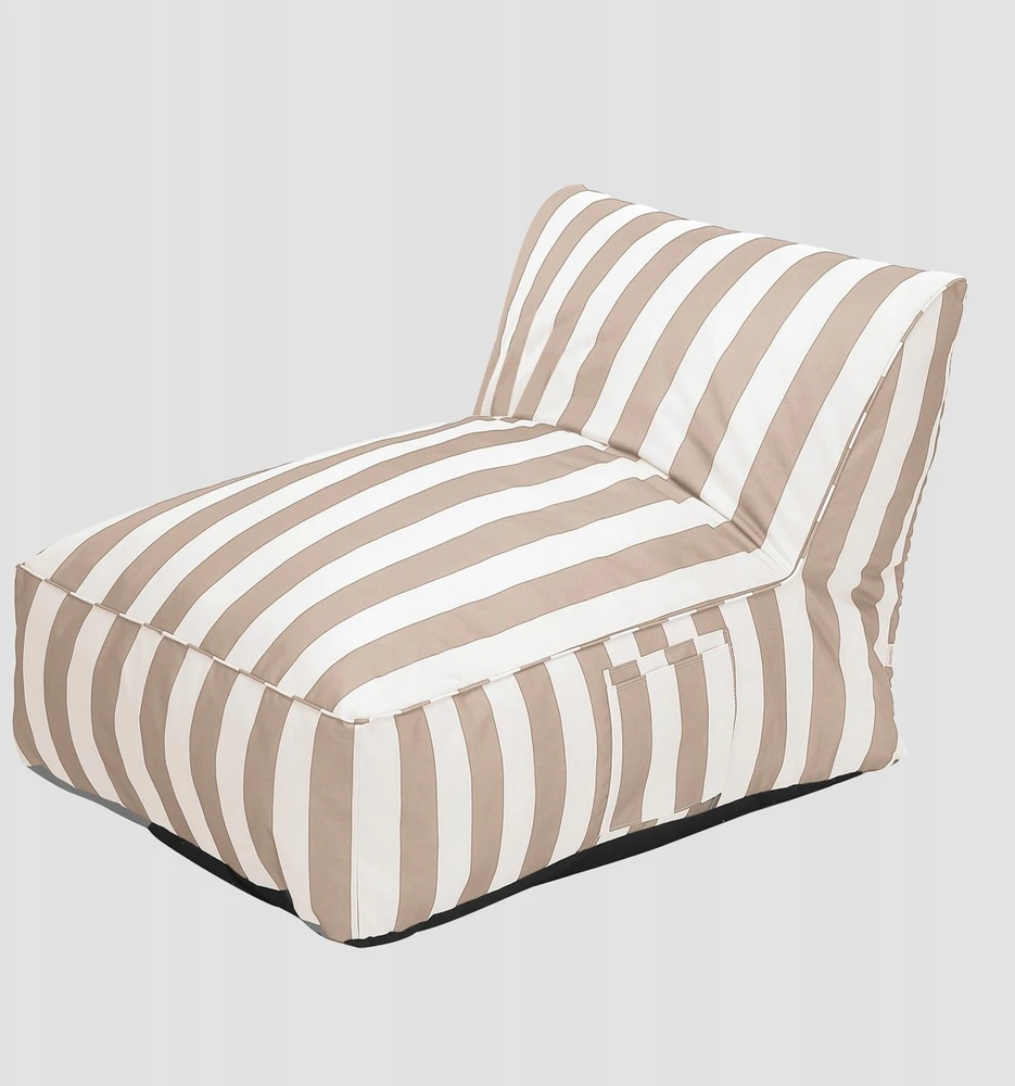 Homla Couch | MARIS | in baltas and beige stripes | 102x72x65 cm | 744242