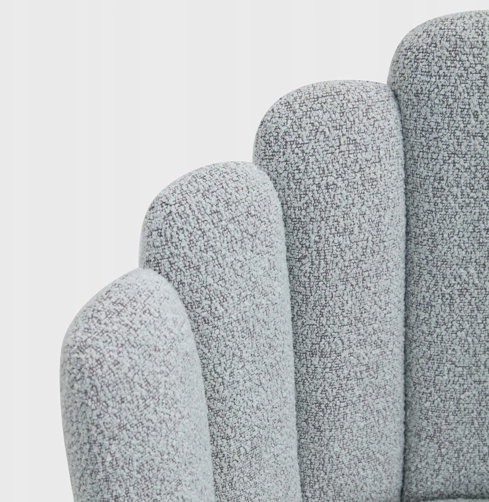 Homla Luxe Pilkas valgomojo kėdė – modernus komfortas elegantiškame dizaine