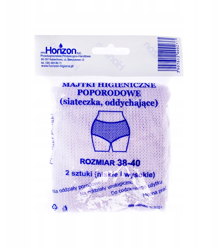 Horizon Higieniškos kelnaitės po gimdymo, 38-40, 2 vnt