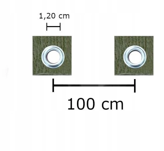 Hornhill Tarp grindų dangos lakštinė palapinė 2x2 vandeniui atspari