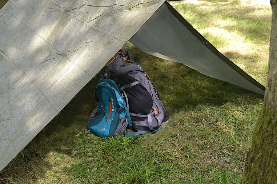 Hornhill Tarp grindų dangos lakštinė palapinė 3x3 vandeniui atspari