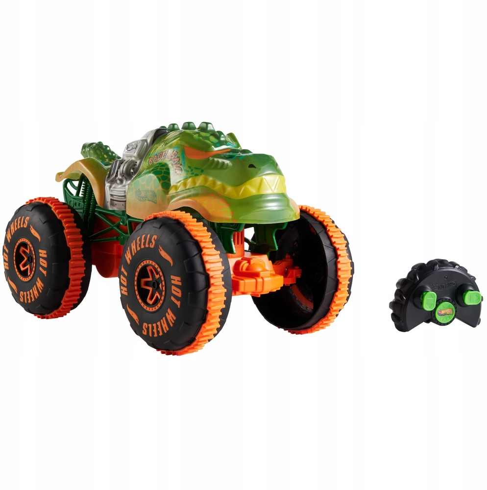 Mattel HOT WHEELS MONSTER TRUCKS RC automobilis – Rageazauras (JBH03)