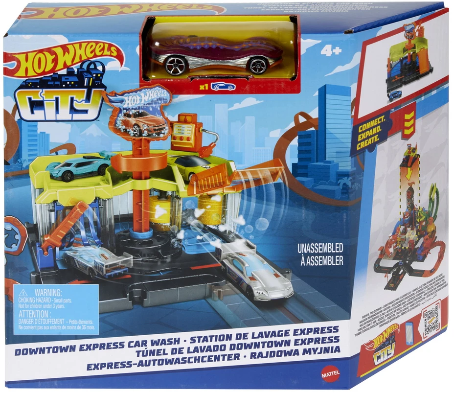 Hot Wheels mietas žaidimo rinkinys „Plovykla" 2022