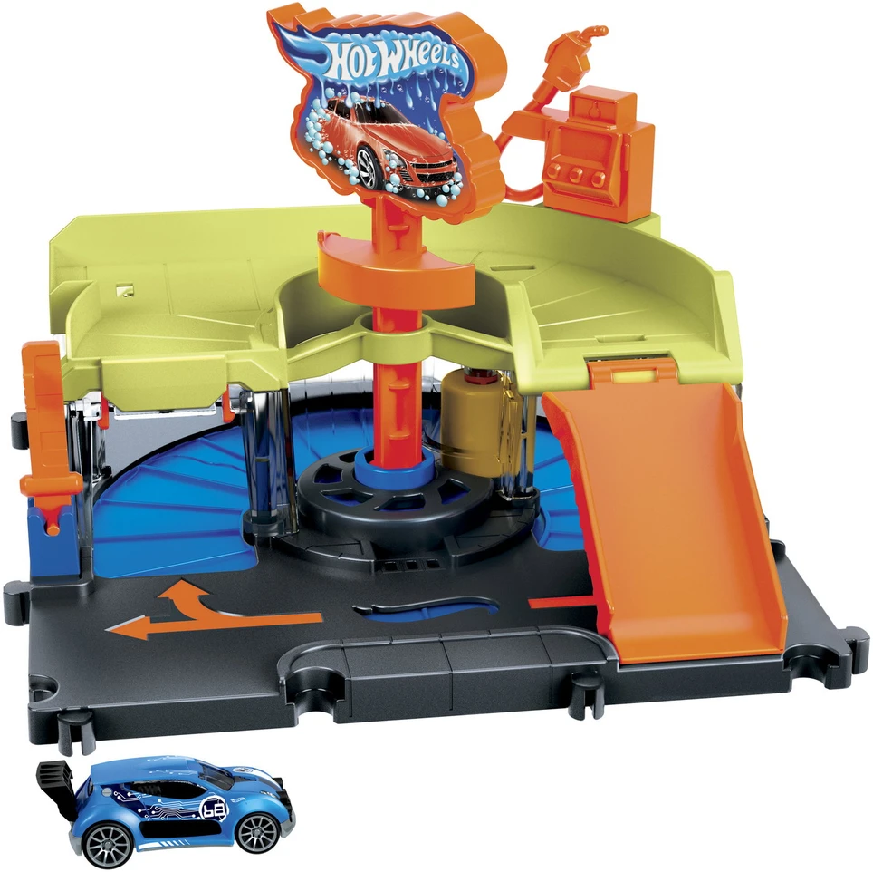 Hot Wheels mietas žaidimo rinkinys „Plovykla" 2022