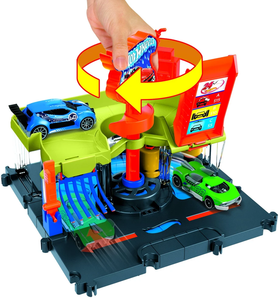 Hot Wheels mietas žaidimo rinkinys „Plovykla" 2022