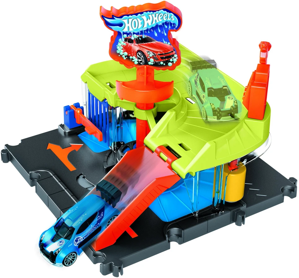 Hot Wheels mietas žaidimo rinkinys „Plovykla" 2022