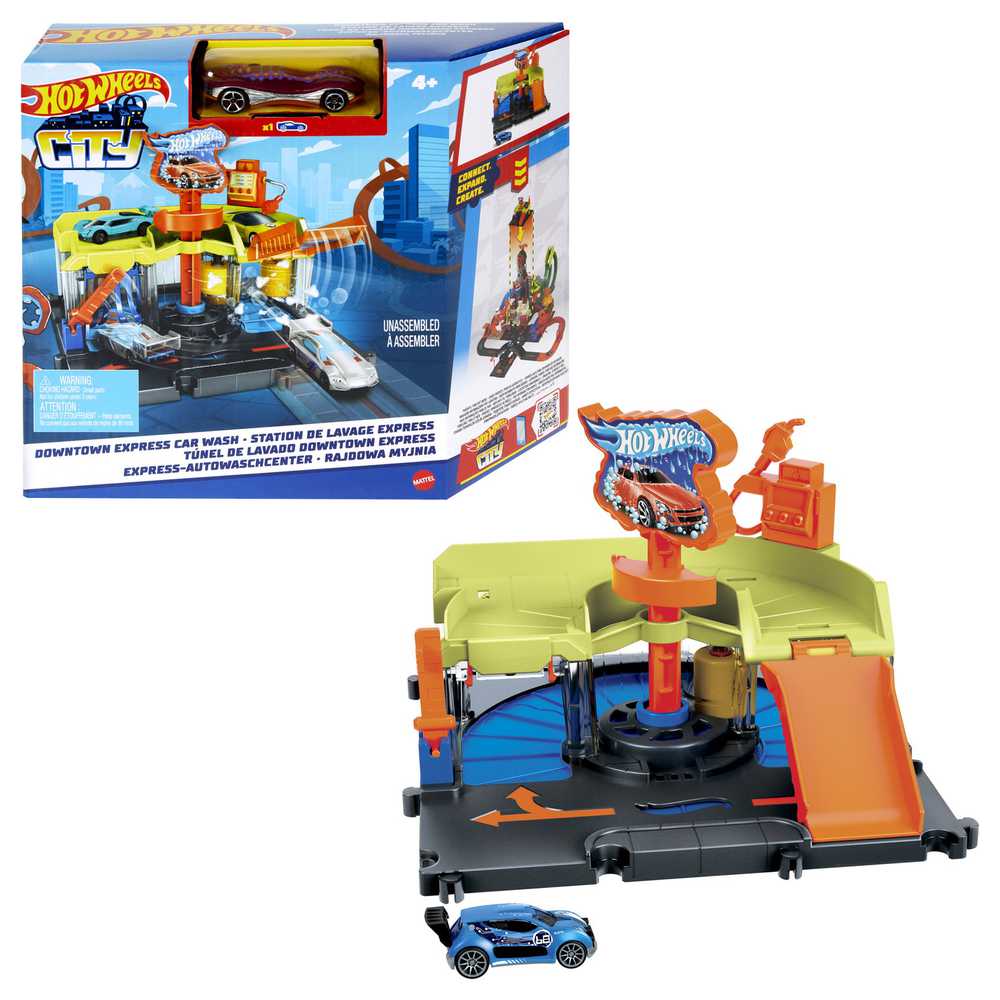 Hot Wheels mietas žaidimo rinkinys „Plovykla" 2022