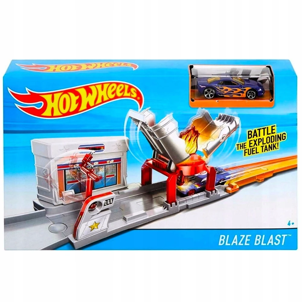 „Hot Wheels Track“ automobilių rinkinys FIRE STOTYJE Puikiai tinka dovanai