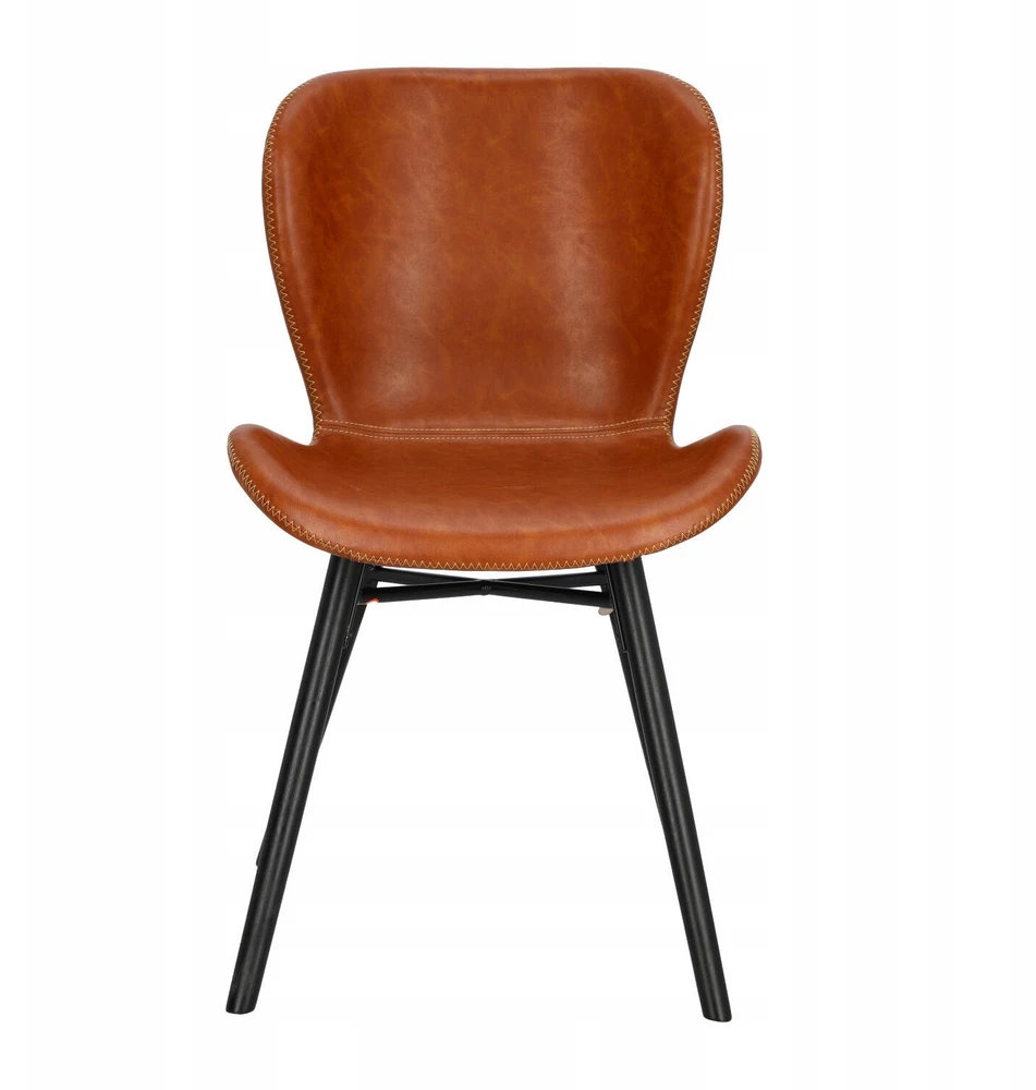 Black Red White Actona Kėdė Batilda Retro konjako / juoda (MT_ACT/KRZ_BAGO-PU_691B)