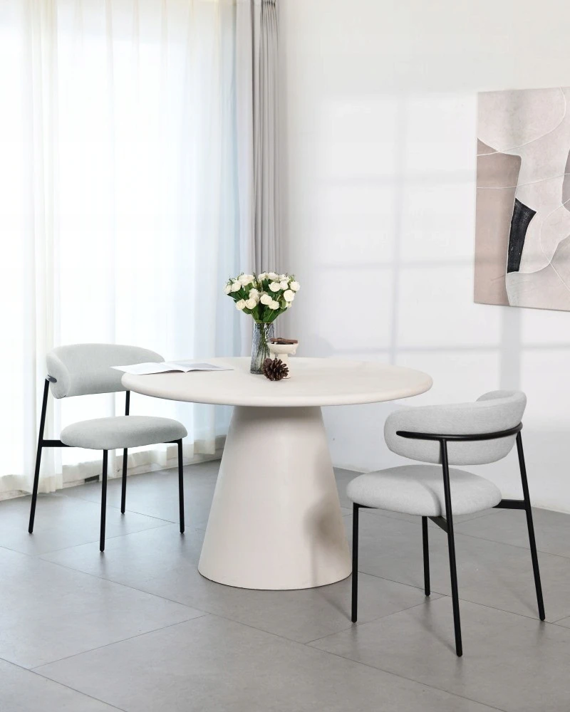 Howhomely ZOYA pilka minkšta kėdė valgomajam, svetainei, moderniam GLAM biurui
