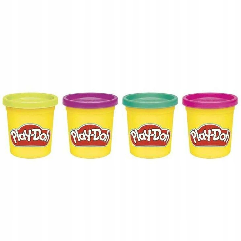 PLAY-DOH Plastilino rinkinys, 4 vnt.