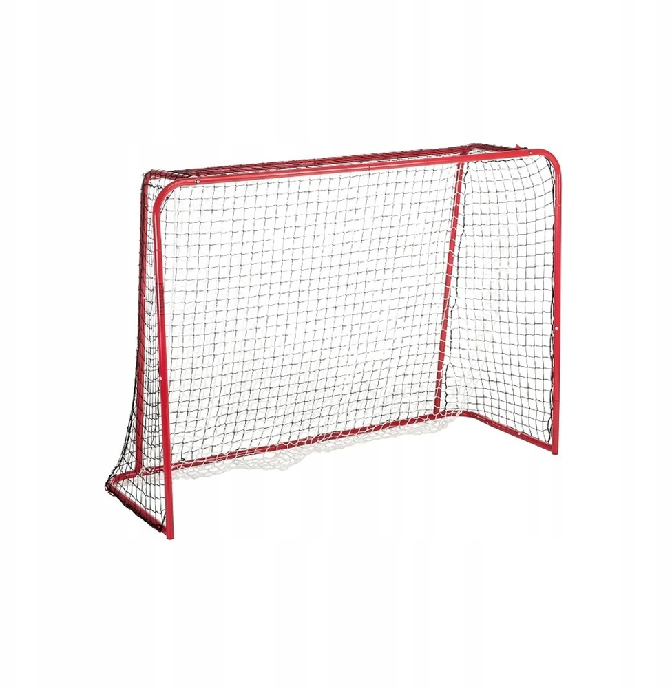 HUDORA floorball goal with goal wall, hockey goal red