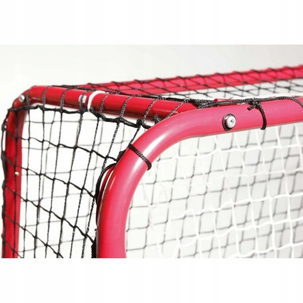 HUDORA floorball goal with goal wall, hockey goal red