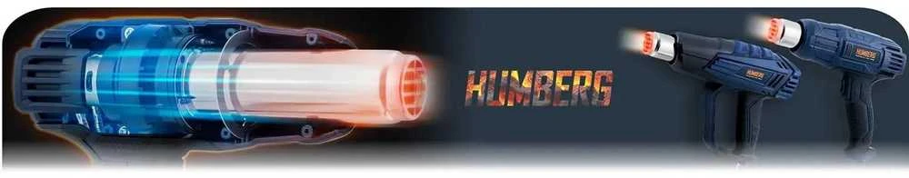Humberg HM-291 2000 W elektrinis karšto oro pistoletas