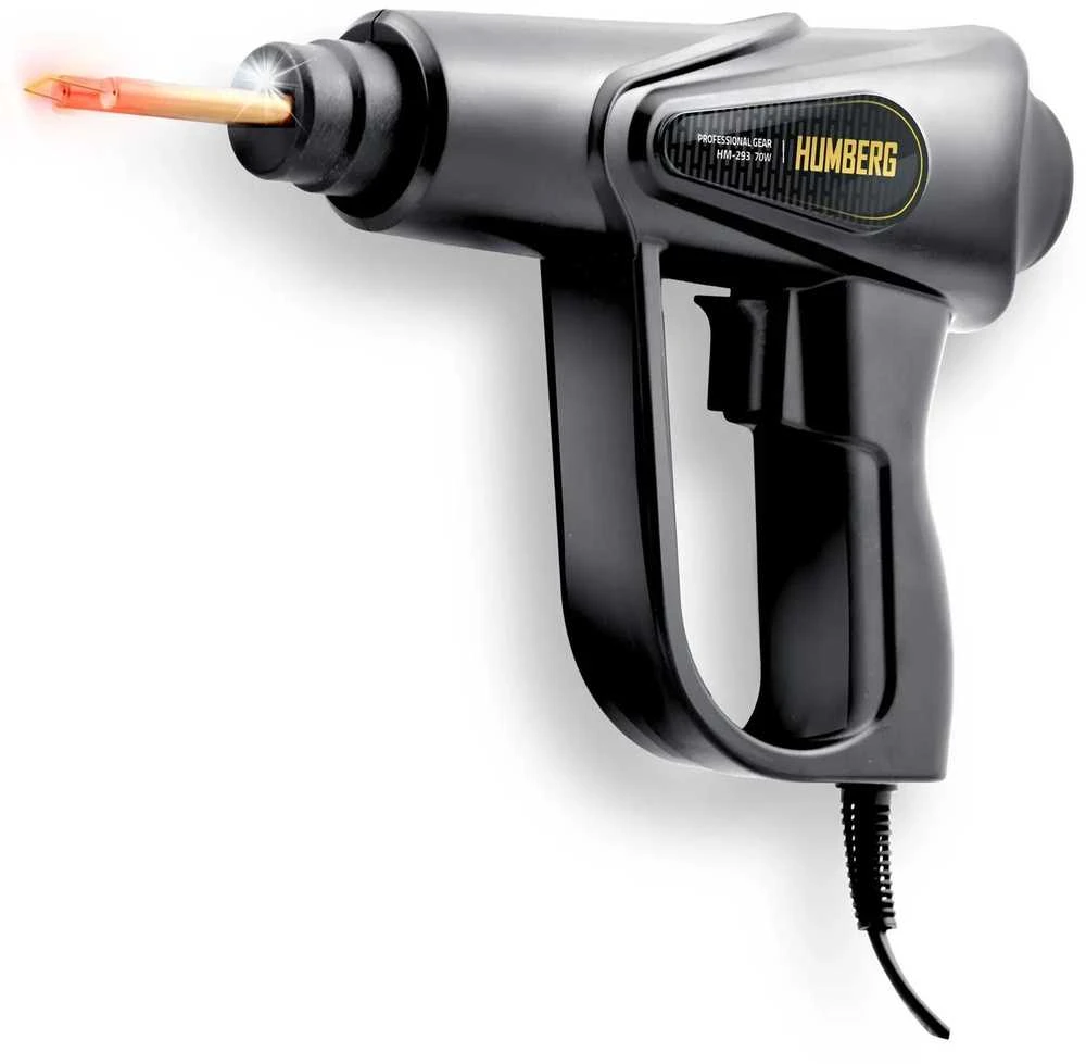 Humberg HM-293 70W plastiko suvirinimo aparatas + 800 kablių
