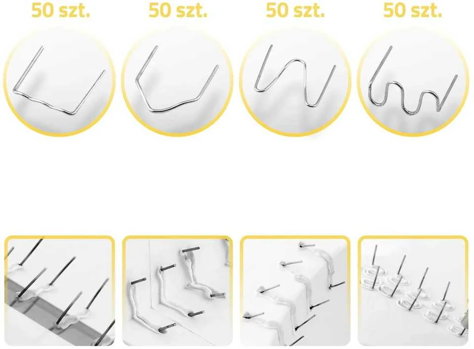 Humberg HM-293 70W plastiko suvirinimo aparatas + 800 kablių