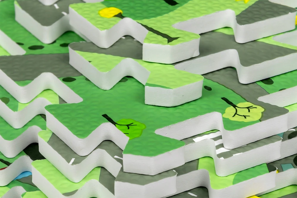 Humbi STOROSIOS PUTOLOS DĖLĖS PUTOLŲ GRINDŲ KILIMAS 90x90 URBAN ROADS CITY