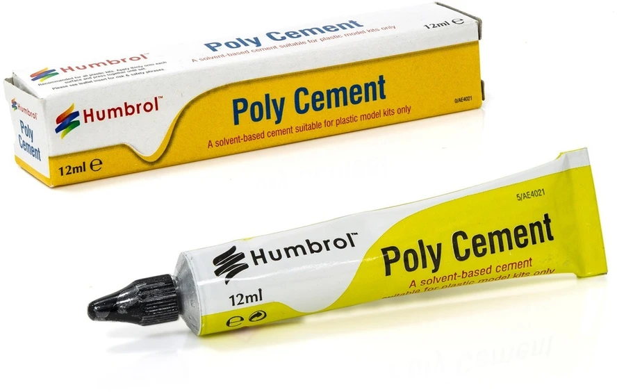 Humbrol AE4021 3 x 12ml Poly Cement klijai modeliavimui