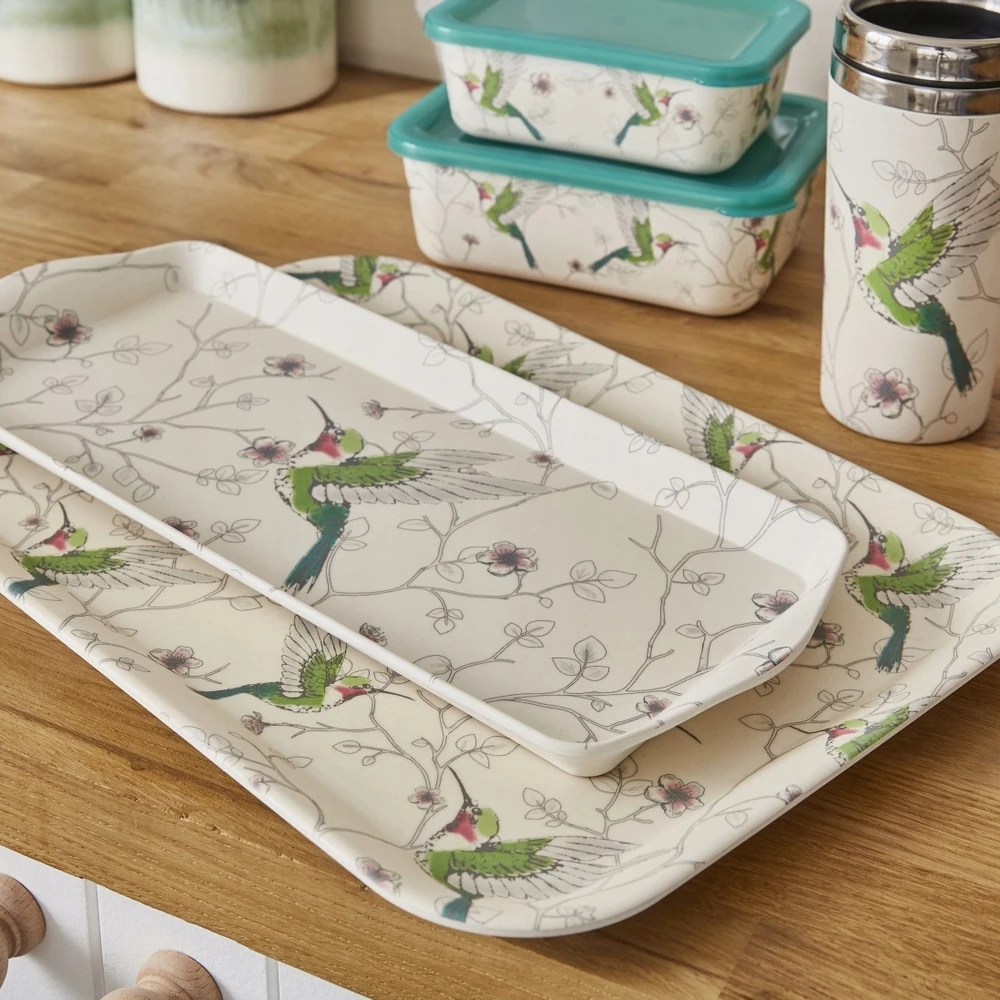 Humming Birds bambuko padėklas COOKSMART Import England